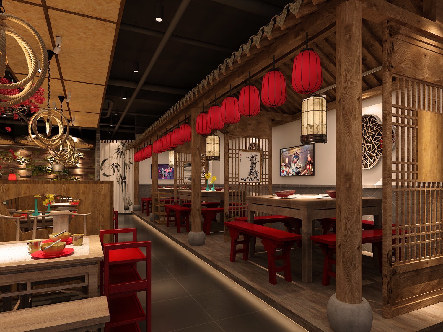 現(xiàn)代簡約風(fēng)餐飲空間設(shè)計解析